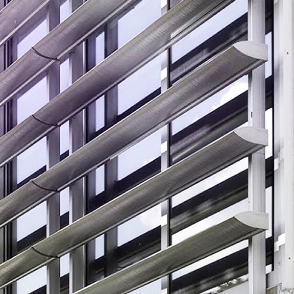 Lam nhôm chắn nắng hình đầu đạn