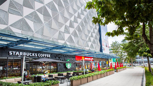 Thi công mặt dựng Facade