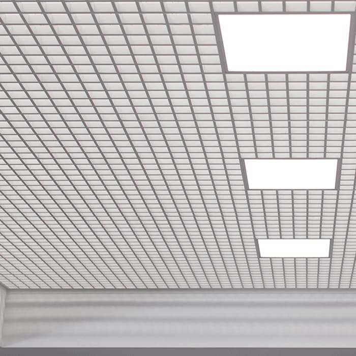 Trần nhôm Caro 100x100, 150x150