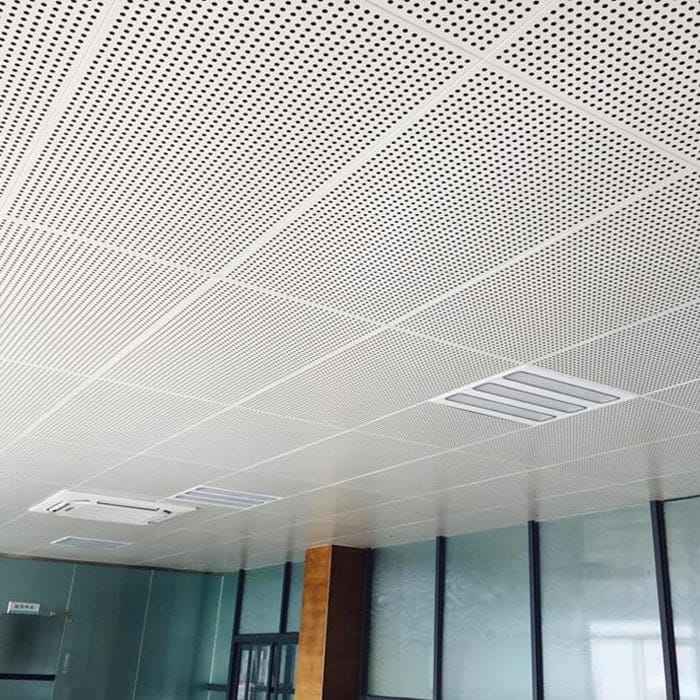 Trần nhôm Hook-on 600x600